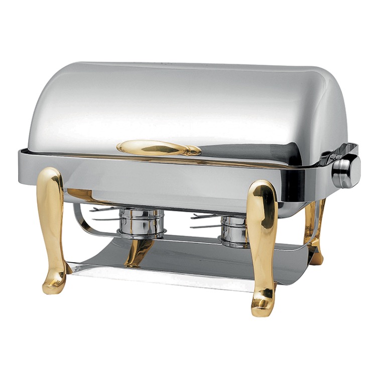 DBMGBd Scaldavivande, Chafing Dish Elettrico, Contenitore Scalda Cibo  Acciaio Inox per Buffet, Scalda Vivande Buffet per Hotel, Ristorante And  Festa