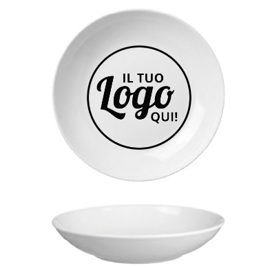 piatti in ceramica personalizzati con logo 7