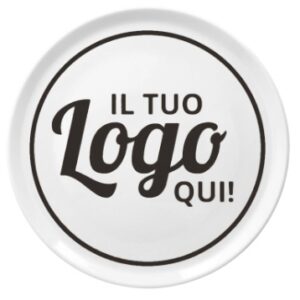 piatti pizza personalizzati logo